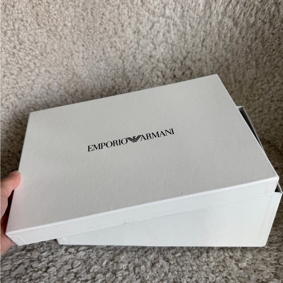 Emporio Armani Glossy Peach Heels - Picture 8 of 9